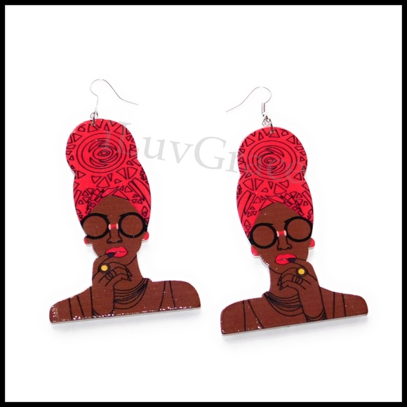 Ngozi-Grace Jewelry - ✨ Cute Wooden Earrings